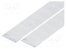 FFC cable; Cores: 25; Cable ph: 1mm; contacts on the same side