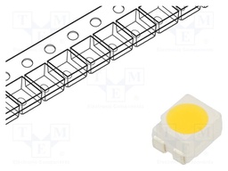 LED; SMD; 3528,PLCC4; white; 35÷38lm; 5500-6500(typ)-8500K; 120°