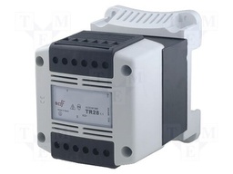 Transformer: safety; 320VA; 230VAC; 12V; IP20; Mounting: DIN; 4.4kg