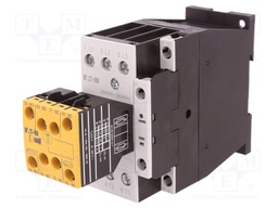 Contactor: 3-pole; NO x3; Auxiliary contacts: NC x2,NO,NO + NC