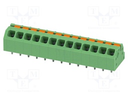Connector: PCB terminal block; terminal; SPTAF 1; 16A; 320V; green