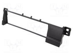 Radio mounting frame; BMW; 1 DIN; black