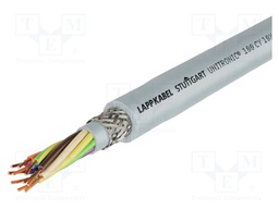 Wire; UNITRONIC® 100 CY; 10x0.14mm2; stranded; Cu; PVC; grey; 500V