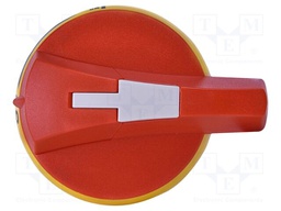 Door handle; CLBS; red-yellow; disconnector CLBS 100-125A 3P