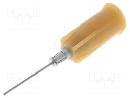 Needle: steel; 0.5"; Size: 26; straight; 0.22mm; Mounting: Luer Lock
