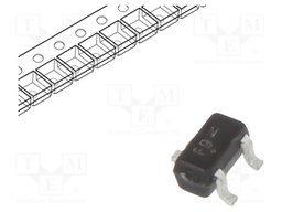 Transistor: PNP; 50V; 0.1A; 150mW; SC75