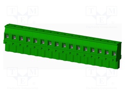 Connector: pluggable terminal block; plug; female; angled 90°