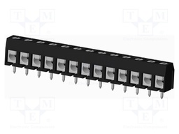 Connector: PCB terminal block; terminal; Plating: tinned; on PCBs