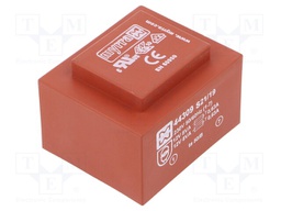 Transformer: encapsulated; 16VA; 230VAC; 12V; 12V; 667mA; 667mA