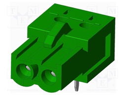 Connector: pluggable terminal block; socket; female; angled 90°