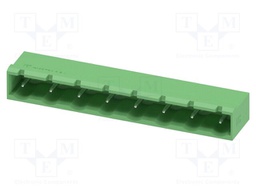 PCB headers, nominal cross section: 2.5 mm?, color: green, n