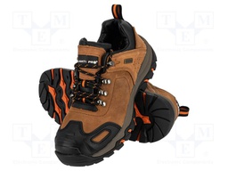 Shoes; Size: 41; bronze; leather; bad weather,slip; without toecap