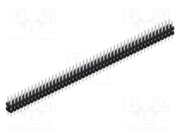 Connector: pin strips; pin header; male; PIN: 96; 2mm; THT; 2x48