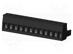 Connector: pluggable terminal block; plug; female; straight; 300V