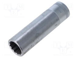 Socket; 12-angles,socket spanner; 17mm; 1/2"; steel; 51; L: 83mm