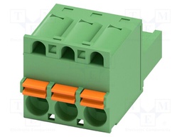 PCB connector, nominal cross section: 2.5 mm?, color: green,