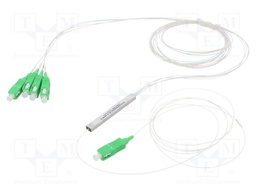 Transition: splitter; both sides,SC/APC; 1.5m; Wire dia: 0.9mm
