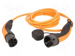 Cable: eMobility; 250V; 7.4kW; Type 2,both sides; IP55; 5m; 32A