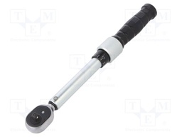 Key; dynamometric; 258mm; 1÷5Nm; Mounting: 1/4"