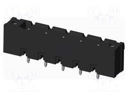 Connector: pluggable terminal block; socket; male; on PCBs