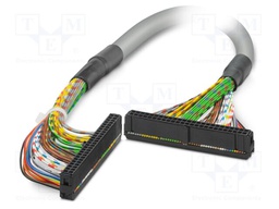 Ribbon cable with IDC connectors; Contacts ph: 2.54mm; 10m