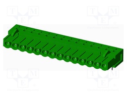 Connector: pluggable terminal block; socket; female; angled 90°
