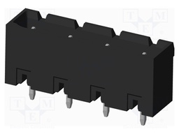 Connector: pluggable terminal block; socket; male; on PCBs