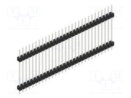 Connector: pin strips; pin header; male; PIN: 29; 2.54mm; THT; 1x29