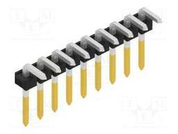 Connector: pin strips; pin header; male; PIN: 9; 2.54mm; THT; 1x9