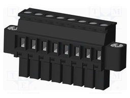 Connector: pluggable terminal block; plug; female; angled 90°