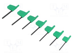 Key set; Torx®; TX06,TX07,TX08,TX09,TX10,TX15,TX20; Pcs: 7