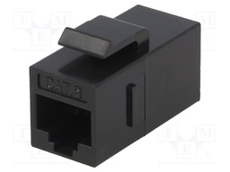 Socket; coupler; Cat: 6; unshielded,Keystone; Layout: 8p8c
