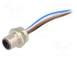 Socket; M12; PIN: 5; male; A code-DeviceNet / CANopen; cables; 0.5m