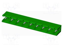 Connector: pluggable terminal block; socket; male; angled 90°