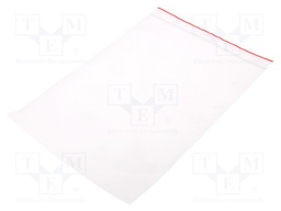 Self-seal bag; L: 220mm; Width: 160mm; Pcs: 100; Thick: 40um