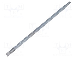 Interchangeable blade; slot; Size: 2,5x0,4mm,4,0x0,8mm; 120mm