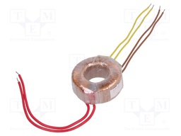 Transformer: toroidal; 10VA; 230VAC; 19V; 19V; 0.27A; 0.27A; 0.3kg