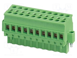 PCB connector, nominal cross section: 2.5 mm?, color: green,