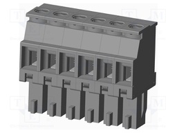 Connector: pluggable terminal block; plug; female; angled 90°