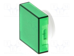 Green; IP40; Accessories: actuator lens