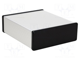 Enclosure: with panel; 1455; X: 191mm; Y: 220mm; Z: 66mm; aluminium