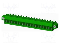 Connector: pluggable terminal block; plug; female; straight; 10A