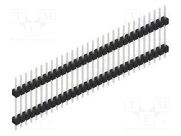 Connector: pin strips; pin header; male; PIN: 30; 2.54mm; THT; 1x30