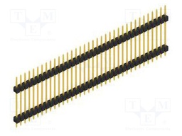 Connector: pin strips; pin header; male; PIN: 36; 2.54mm; THT; 1x36