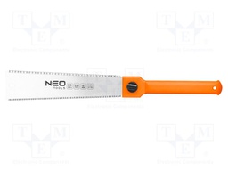 Saw; double-sided,japanese,manual; wood; 7teeth/inch; 250mm