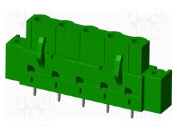 Connector: pluggable terminal block; socket; female; straight