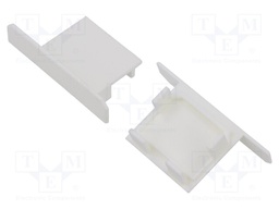 Cap for LED profiles; white; LARKO
