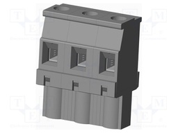 Connector: pluggable terminal block; plug; female; angled 90°