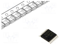 IC: instrumentation amplifier; TSSOP16; 7.5mV; Interface: I2C