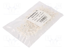 Markers for cables and wires; Label symbol: 1; 4÷10mm; PVC; white